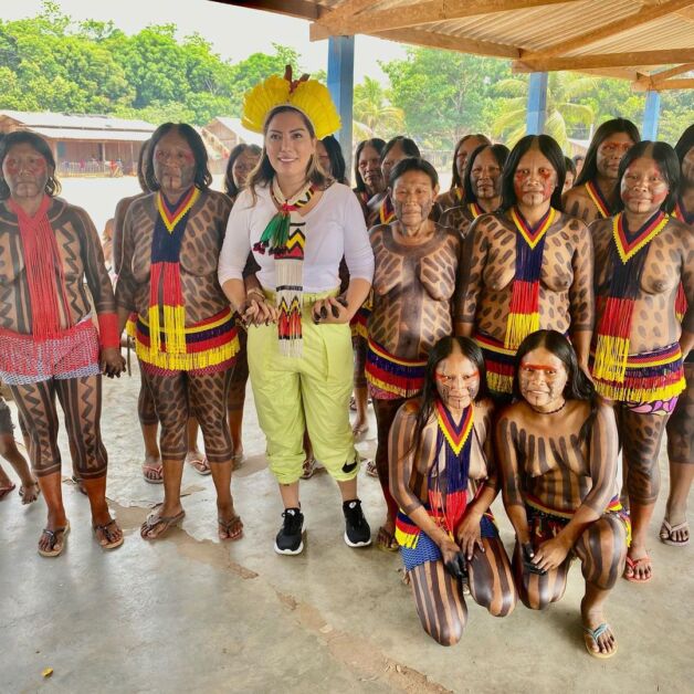 Renilce Nicodemos destaca visitas aos povos indígenas e o apoio do governador Helder Barbalho.