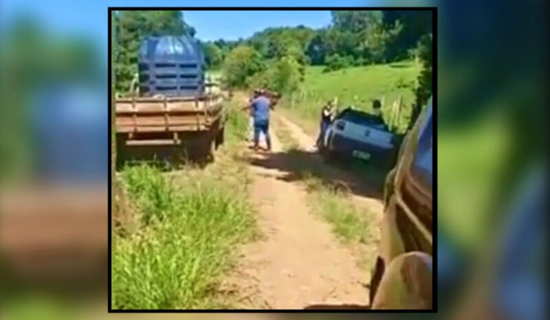 Confusão, muitos tiros e quatro mortes, em Bom Jesus do Sul - Imagens fortes