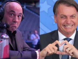 Jair Bolsonaro defende Joe Rogan, após ele divulgar fake news sobre a Covid-19