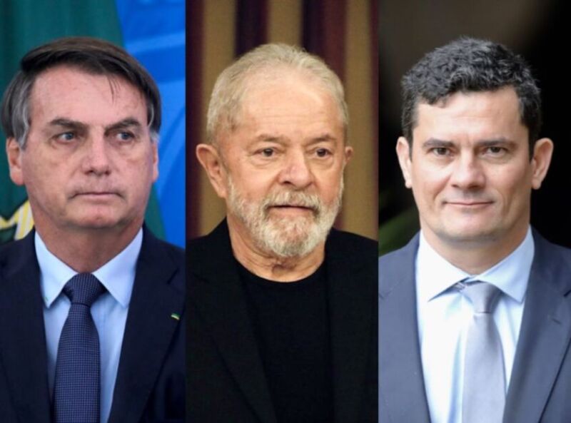 Nova pesquisa aponta Lula na liderança, Bolsonaro cresce, é Moro cai