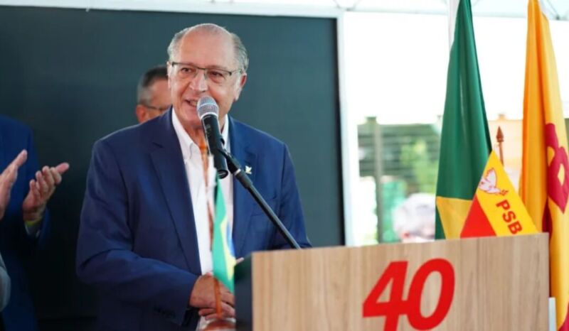 Ex-governador de SP Geraldo Alckmin se filia ao PSB