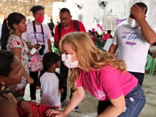 A “Caravana do Bem” da deputada Professora Nilse Pinheiro realizou ação de saúde e cidadania no Aurá, em Ananindeua