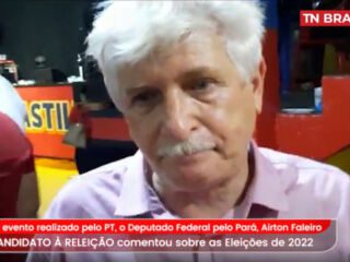 "Não basta só eleger o Lula. Precisamos eleger uma bancada que dê sustentação" disse Airton Faleiro