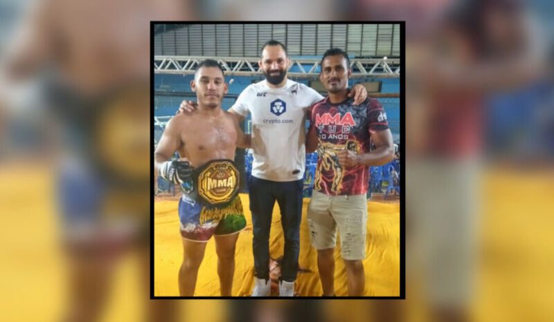 Rubens vence Konboya e conquista cinturão de MMA em Tucuruí