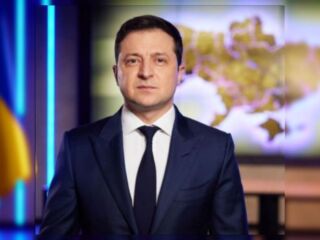 Presidente Volodymyr Zelensky “Meu país está entregando seu melhor povo”
