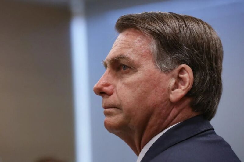 Bolsonaro afirma que seu governo acabou com “a corrupção, as mentiras e com a demagogia” no Brasil.