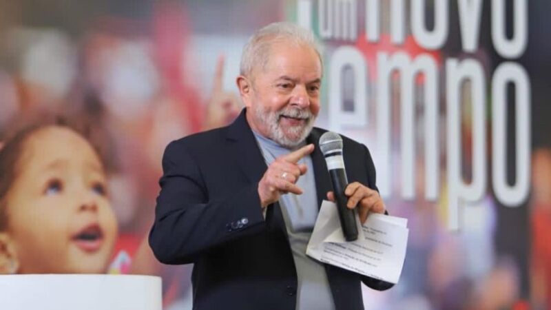 Lula afirma está preocupado com um possível atentado.