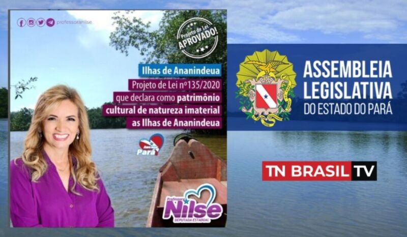 Projeto de Nilse Pinheiro: "Ilhas de Ananindeua" agora é patrimônio cultural do Pará