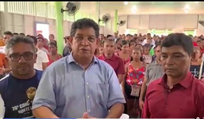 Orlando Lobato participa de encontro com pescadores e pescadoras em Curralinho, no Pará