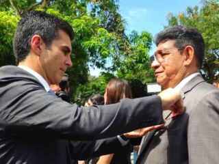 Orlando Lobato recebeu a "Medalha Tiradentes" por indicação do Governador Helder Barbalho