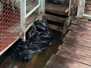 O corpo de uma idosa foi encontrado por uma criança no Rio Tapajós, PA.