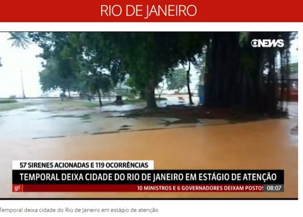 Deslizamento causado pelos temporais no Rio de Janeiro já matou 18 pessoas, incluindo crianças e adolescentes.