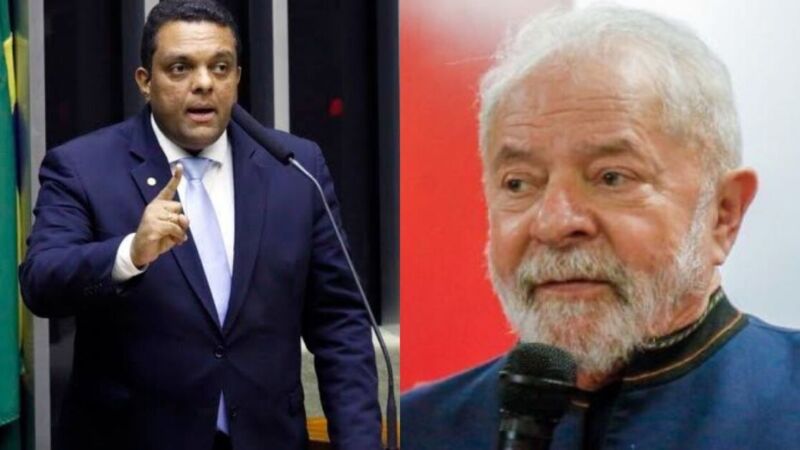 O deputado bolsonarista Otoni de Paula ameaça Lula, "é na bala".