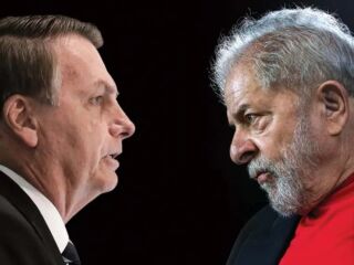 Lula tem 44% das intenção de voto, Bolsonaro 30% e Ciro 9%, diz Ipespe
