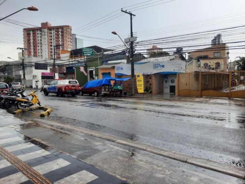 Tentativa de assalto em clínica próximo ao shopping Pátio Belém