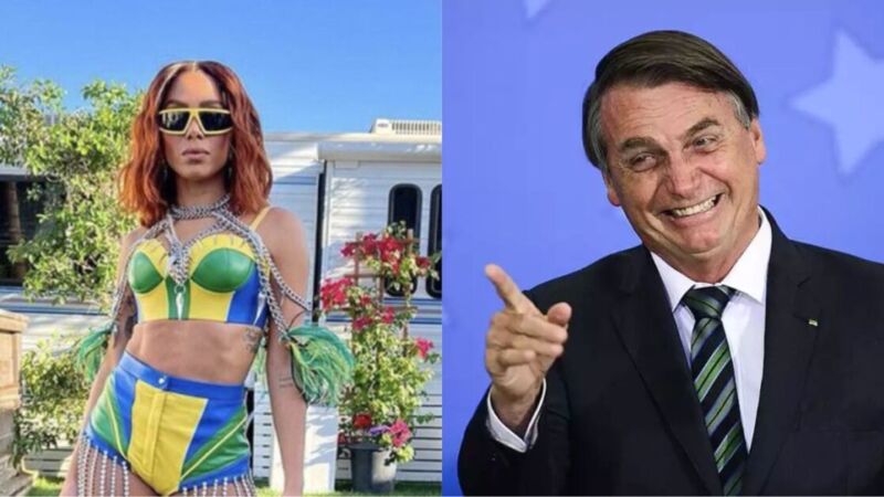 “Vai catar o que fazer” Anitta bloqueia o presidente Bolsonaro após comentário irônico no Twitter