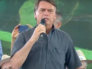 Jair Bolsonaro durante discurso em Paragominas “Enquanto vocês quiserem eu serei o presidente de vocês”