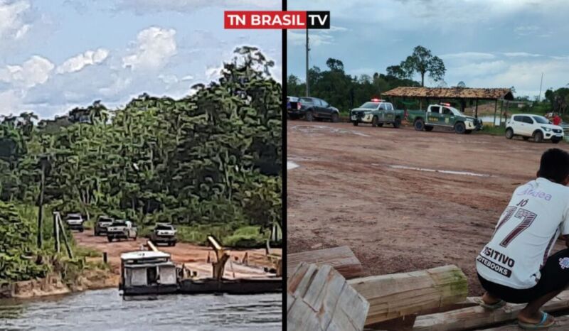 Mais uma Operação do IBAMA na região de Moju e Tailândia; O clima está tenso!