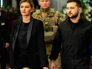 "Ninguém tira meu marido de mim, nem mesmo a guerra", disse Zelenska esposa de Zelensky