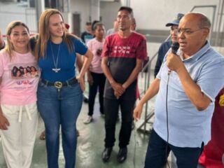 Lena Pinto participa de evento em homenagem ao Dia das Mães, em Vigia de Nazaré