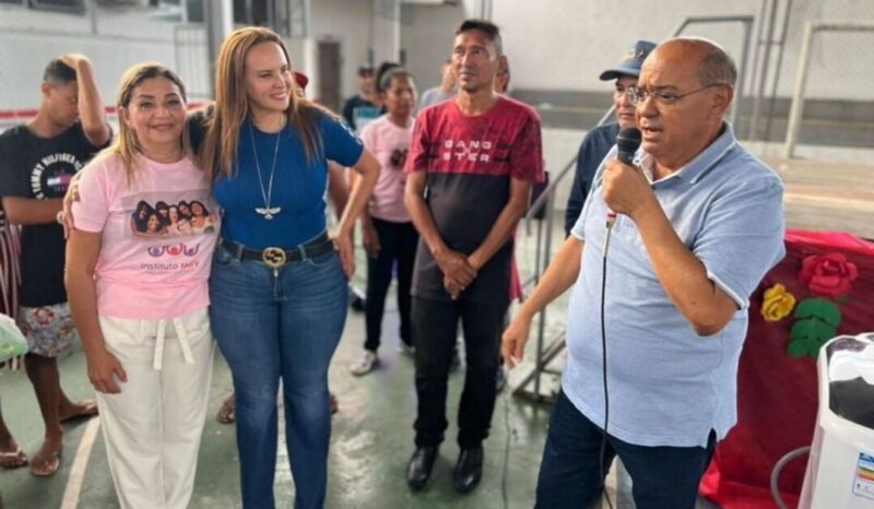 Lena Pinto participa de evento em homenagem ao Dia das Mães, em Vigia de Nazaré