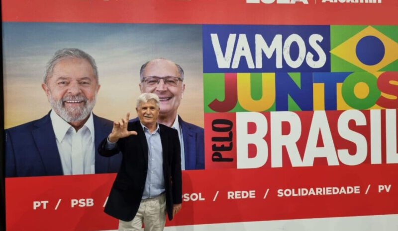 Airton Faleiro participa do lançamento da Pré-Candidatura de Lula "Vamos Juntos Pelo Brasil"