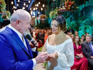 Famosos e políticos prestigiaram casamento de Lula e Janja