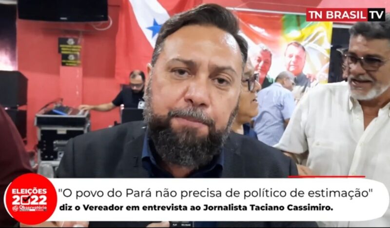 Zezinho Lima diz "O povo do Pará não precisa de político de estimação" e a Alepa é "patética"