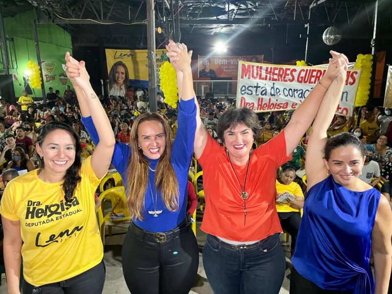  Encontro no Jurunas marca lançamento da pré-candidatura de Heloísa Guimarães e Lena Pinto, ambas do PSDB