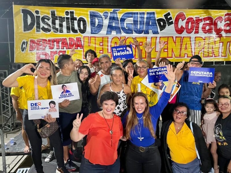 Encontro no Jurunas marca lançamento da pré-candidatura de Heloísa Guimarães e Lena Pinto, ambas do PSDB