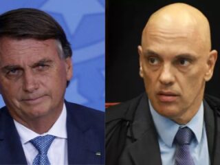 Bolsonaro questiona sua inclusão no inquérito da Fake News e move ação contra Moraes por abuso de autoridade