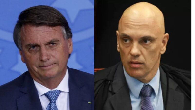 Bolsonaro questiona sua inclusão no inquérito da Fake News e move ação contra Moraes por abuso de autoridade