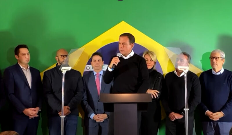 Assista: Isolado no PSDB, Doria desiste de candidatura à Presidência