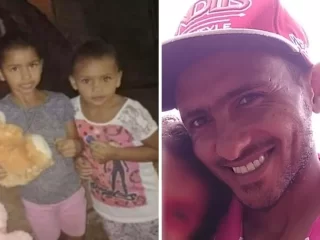 Crime bárbaro choca moradores do interior de SP, pai e preso por matar as duas filhas de 5 e 6 anos