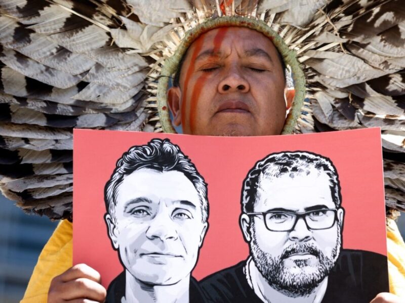 Manifestações de indignação por morte de jornalista e indigenista