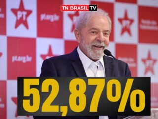 Lula vencerá as eleições no 1º Turno com 52,87%, segundo Pesquisa Quest