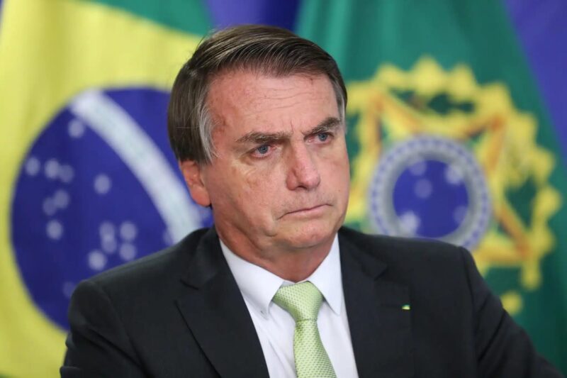 "Não tem como Lula estar com 45% das intenções de voto” diz Bolsonaro