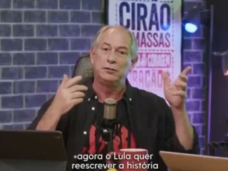 Ciro Gomes: O pré-candidato do PDT critica fala do ex-presidente Lula.