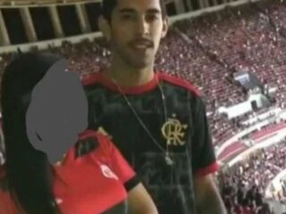 Foragido posta foto no jogo do Flamengo e é preso após o jogo