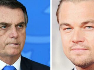 Bolsonaro volta a ter intrigas com DiCaprio: ‘Você de novo, Leo?’