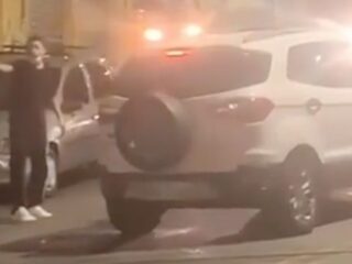 VÍDEO: Motorista de aplicativo é perseguido por marido de passageira, que achou que eles eram amantes