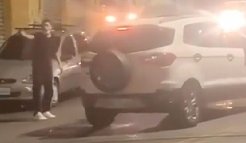 VÍDEO: Motorista de aplicativo é perseguido por marido de passageira, que achou que eles eram amantes