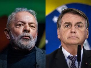 Genial/Quaest: Lula tem 45% das intenções de voto e Bolsonaro aparece com 31%