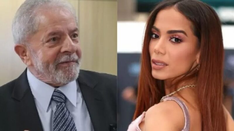 Após declarar apoio, Anitta pede ajuda a Lula para legalizar a maconha