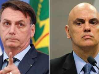 “Covardia”: Bolsonaro reclama de ação de Moraes por discurso de ódio