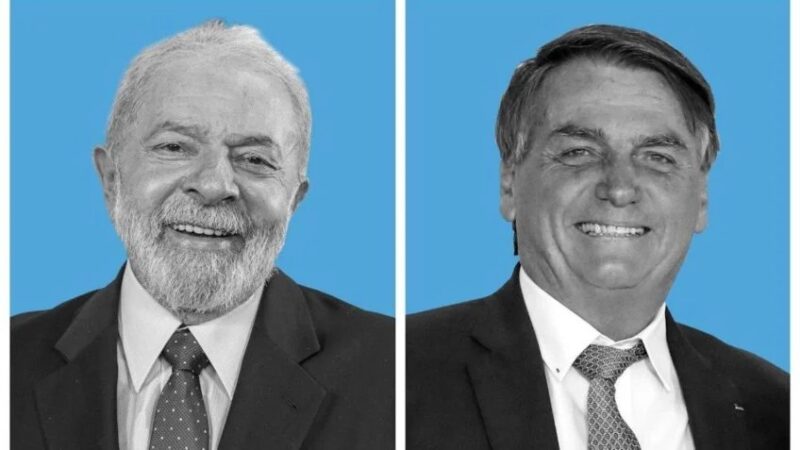 PoderData: Lula aparece com 43% das intenções de voto e Bolsonaro tem 37%