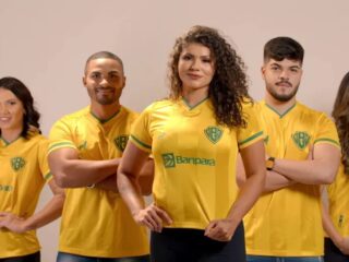 Paysandu lança uniforme em homenagem aos 20 anos da Tríplice Coroa