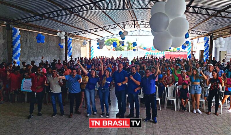 Evento político de Lorena Lima com Victor Dias e Andreia Siqueira lota o Espaço Show, em Tailândia