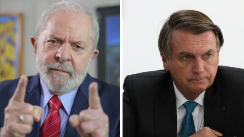 BTG/FSB: Lula tem 44% contra 31% de Bolsonaro, diz pesquisa