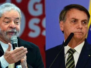 XP/Ipespe: Lula tem 44% das intenções de voto e Bolsonaro aparece com 35%